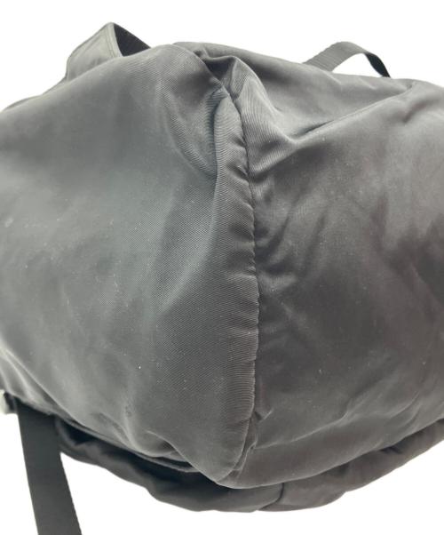 PRADA（プラダ）PRADA (プラダ) 三角ロゴ ナイロン バックパック ブラックの古着・服飾アイテム