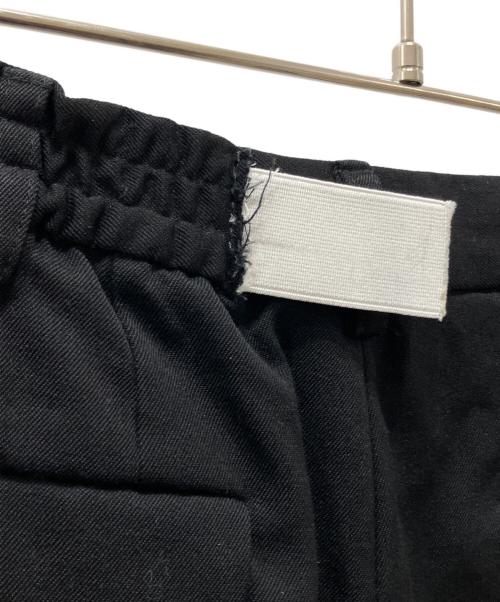 MAGLIANO（マリアーノ）MAGLIANO (マリアーノ) ジップデザイン タックワイドパンツ ブラック サイズ:XSの古着・服飾アイテム
