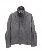 KIKO KOSTADINOVキコ・コスタディノフ）の古着「24AW OHNE K-DART JACKET スタンドカラージャケット」｜グレー