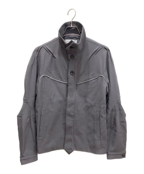 KIKO KOSTADINOV（キコ・コスタディノフ）KIKO KOSTADINOV (キコ・コスタディノフ) 24AW OHNE K-DART JACKET スタンドカラージャケット グレー サイズ:44の古着・服飾アイテム