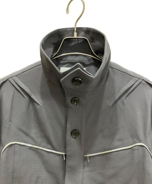 KIKO KOSTADINOV（キコ・コスタディノフ）KIKO KOSTADINOV (キコ・コスタディノフ) 24AW OHNE K-DART JACKET スタンドカラージャケット グレー サイズ:44の古着・服飾アイテム