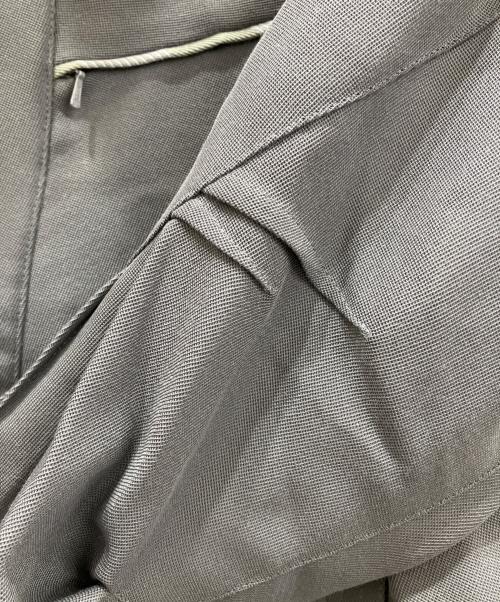 KIKO KOSTADINOV（キコ・コスタディノフ）KIKO KOSTADINOV (キコ・コスタディノフ) 24AW OHNE K-DART JACKET スタンドカラージャケット グレー サイズ:44の古着・服飾アイテム