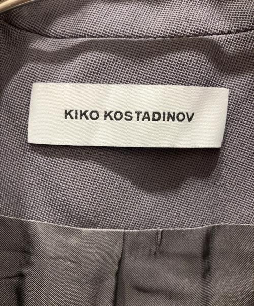 KIKO KOSTADINOV（キコ・コスタディノフ）KIKO KOSTADINOV (キコ・コスタディノフ) 24AW OHNE K-DART JACKET スタンドカラージャケット グレー サイズ:44の古着・服飾アイテム