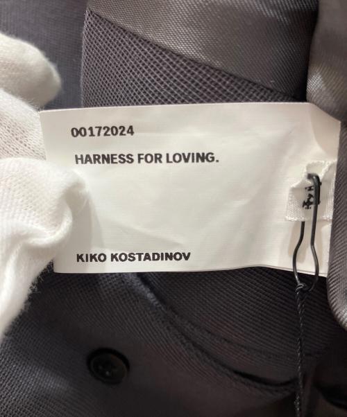 KIKO KOSTADINOV（キコ・コスタディノフ）KIKO KOSTADINOV (キコ・コスタディノフ) 24AW OHNE K-DART JACKET スタンドカラージャケット グレー サイズ:44の古着・服飾アイテム