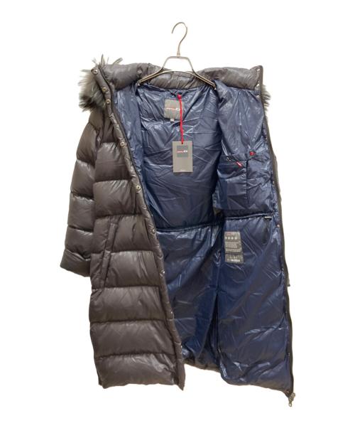 DUVETICA（デュベティカ）DUVETICA (デュベティカ) ファー付ダウンコート ブラウン サイズ:42の古着・服飾アイテム