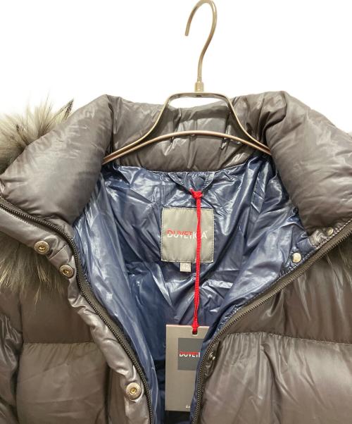 DUVETICA（デュベティカ）DUVETICA (デュベティカ) ファー付ダウンコート ブラウン サイズ:42の古着・服飾アイテム