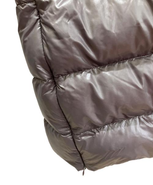 DUVETICA（デュベティカ）DUVETICA (デュベティカ) ファー付ダウンコート ブラウン サイズ:42の古着・服飾アイテム