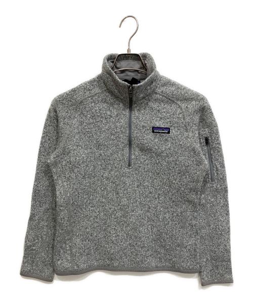 Patagonia（パタゴニア）Patagonia (パタゴニア) ベターセーター 1/4ジップ グレー サイズ:Sの古着・服飾アイテム