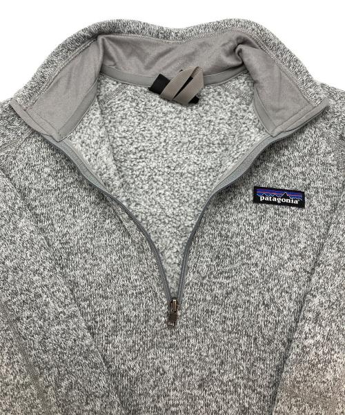 Patagonia（パタゴニア）Patagonia (パタゴニア) ベターセーター 1/4ジップ グレー サイズ:Sの古着・服飾アイテム