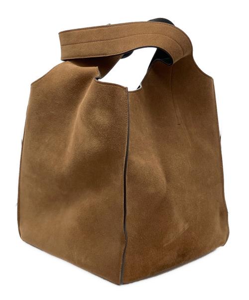 MAIYET（マイエット）MAIYET (マイエット) スエードバッグ ブラウンの古着・服飾アイテム