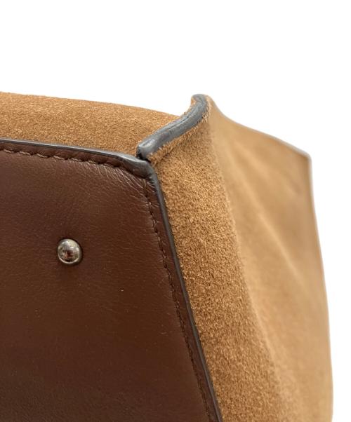 MAIYET（マイエット）MAIYET (マイエット) スエードバッグ ブラウンの古着・服飾アイテム