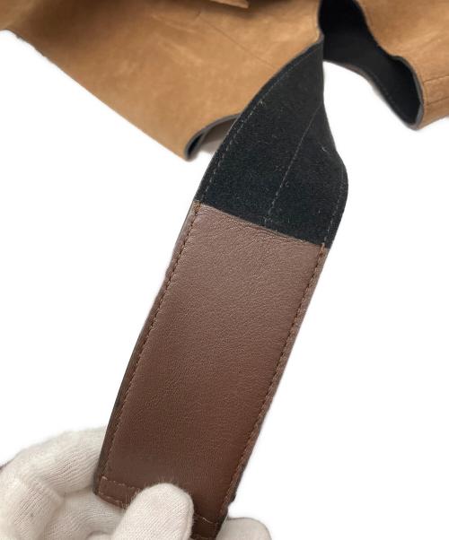 MAIYET（マイエット）MAIYET (マイエット) スエードバッグ ブラウンの古着・服飾アイテム