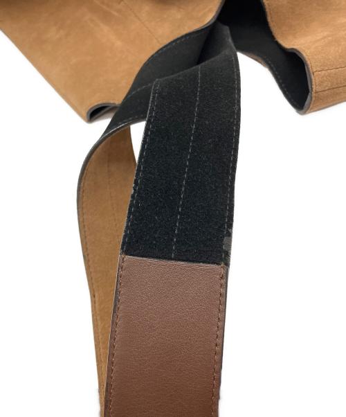 MAIYET（マイエット）MAIYET (マイエット) スエードバッグ ブラウンの古着・服飾アイテム