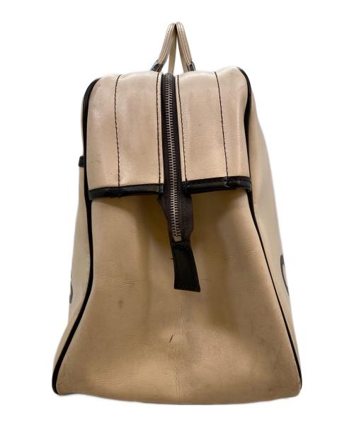 adidas（アディダス）adidas (アディダス) ヴィンテージボストンバッグ ホワイトの古着・服飾アイテム