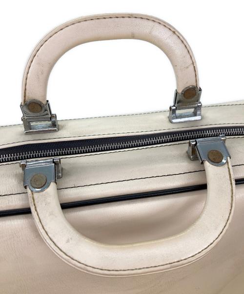 adidas（アディダス）adidas (アディダス) ヴィンテージボストンバッグ ホワイトの古着・服飾アイテム