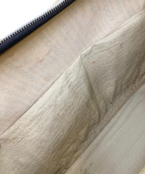 adidas（アディダス）adidas (アディダス) ヴィンテージボストンバッグ ホワイトの古着・服飾アイテム