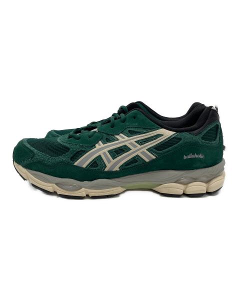 asics（アシックス）asics (アシックス) ballaholic (ボーラホリック) 別注GEL-NYC ローカットスニーカー グリーン サイズ:28.5の古着・服飾アイテム
