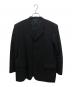 COMME des GARCONS HOMME（コムデギャルソン オム）の古着「3B ウールテーラードジャケット」｜ブラック
