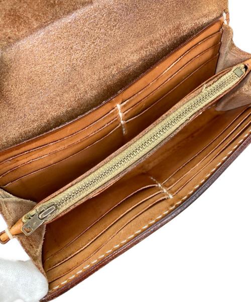 Tenjin Works（テンジンワークス）tenjin works (テンジンワークス) Long Wallet レザー長財布 ブラウンの古着・服飾アイテム