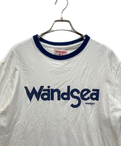 Wrangler（ラングラー）Wrangler (ラングラー) WIND AND SEA (ウィンダンシー) 半袖カットソー ホワイト サイズ:Mの古着・服飾アイテム