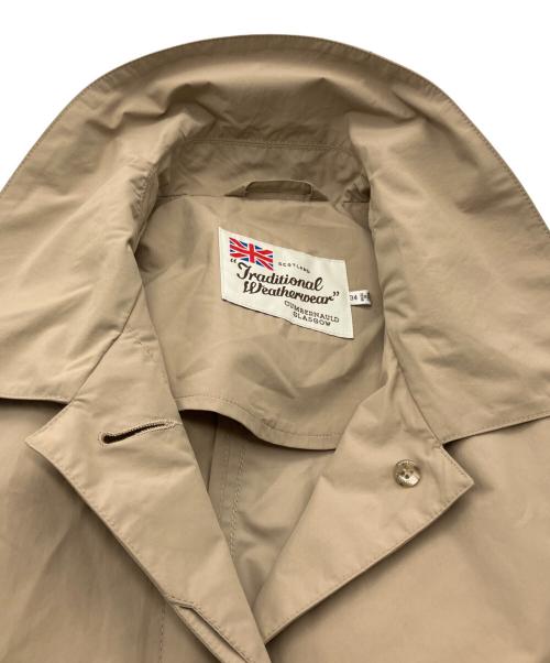 Traditional Weatherwear（トラディショナルウェザーウェア）Traditional Weatherwear (トラディショナルウェザーウェア) マールトン 撥水 ウェザー ロングコート ベージュ サイズ:Mの古着・服飾アイテム