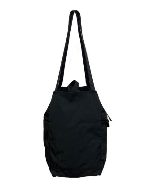 AMIACALVA ARTIFICIAL FIBER（アミアカルヴァ）AMIACALVA ARTIFICIAL FIBER (アミアカルヴァ) 2WAYトートバッグ ブラックの古着・服飾アイテム
