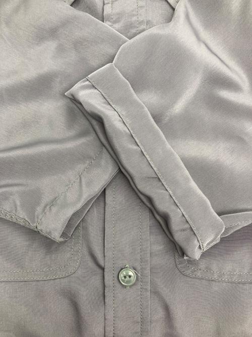 Needles（ニードルズ）Needles (ニードルズ) S/S Work Shirt - Poly Cloth ワークシャツ PURPLE(SMOKE PURPLE) サイズ:XSの古着・服飾アイテム