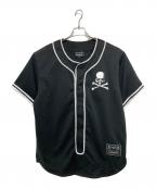 MITCHELL & NESS×Mastermind JAPANミッチェルアンドネス×マスターマインド ジャパン）の古着「ベースボールシャツ」｜ブラック
