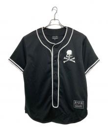 MITCHELL & NESS×Mastermind JAPAN（ミッチェルアンドネス×マスターマインド ジャパン）の古着「ベースボールシャツ」｜ブラック