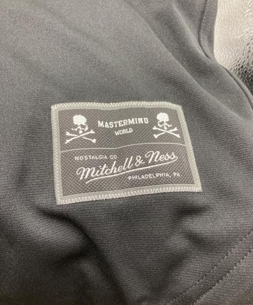 MITCHELL & NESS（ミッチェルアンドネス）MITCHELL & NESS (ミッチェルアンドネス) Mastermind JAPAN (マスターマインド ジャパン) ベースボールシャツ ブラック サイズ:Lの古着・服飾アイテム