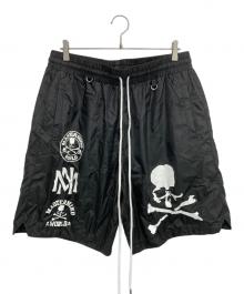 MITCHELL & NESS×Mastermind WORLD（ミッチェルアンドネス×マスターマインド ワールド）の古着「ハーフパンツ」｜ブラック