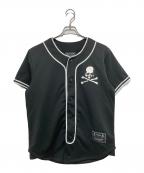 MITCHELL & NESS×Mastermind WORLDミッチェルアンドネス×マスターマインド ワールド）の古着「ベースボールシャツ」｜ブラック