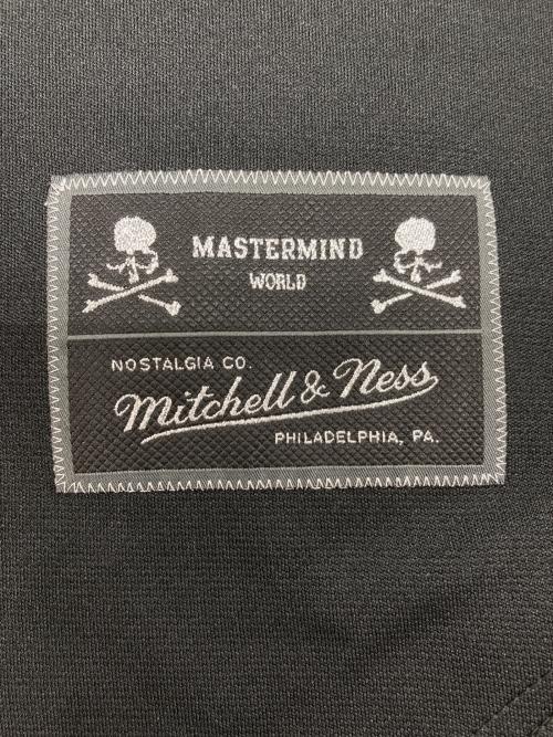 MITCHELL & NESS（ミッチェルアンドネス）MITCHELL & NESS (ミッチェルアンドネス) Mastermind WORLD (マスターマインド ワールド) ベースボールシャツ ブラック サイズ:Mの古着・服飾アイテム