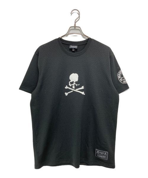 MITCHELL & NESS（ミッチェルアンドネス）MITCHELL & NESS (ミッチェルアンドネス) Mastermind WORLD (マスターマインド ワールド) MESH TEE  ブラック サイズ:Lの古着・服飾アイテム
