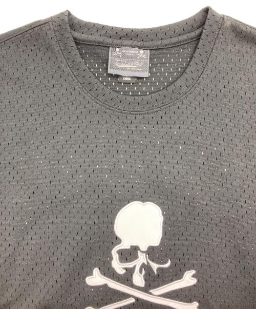 MITCHELL & NESS（ミッチェルアンドネス）MITCHELL & NESS (ミッチェルアンドネス) Mastermind WORLD (マスターマインド ワールド) MESH TEE  ブラック サイズ:Lの古着・服飾アイテム