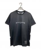 MITCHELL & NESS×Mastermind WORLDミッチェルアンドネス×マスターマインド ワールド）の古着「MASTERMIND MESH TEE BRANDED マスターマインドメッシュTブランデッド」｜ブラック