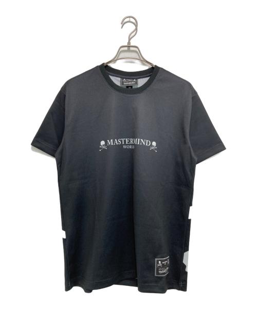 MITCHELL & NESS（ミッチェルアンドネス）MITCHELL & NESS (ミッチェルアンドネス) Mastermind WORLD (マスターマインド ワールド) MASTERMIND MESH TEE BRANDED マスターマインドメッシュTブランデッド ブラック サイズ:Lの古着・服飾アイテム