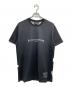 MITCHELL & NESS（ミッチェルアンドネス）の古着「MASTERMIND MESH TEE BRANDED マスターマインドメッシュTブランデッド」｜ブラック