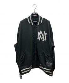 MITCHELL & NESS×Mastermind WORLD（ミッチェルアンドネス×マスターマインド ワールド）の古着「ブルゾン」｜ブラック