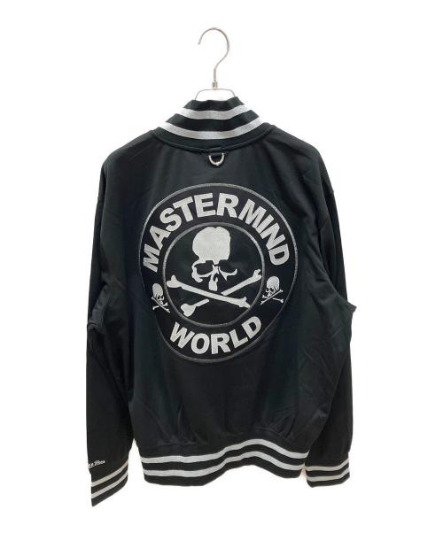 MITCHELL & NESS（ミッチェルアンドネス）MITCHELL & NESS (ミッチェルアンドネス) Mastermind WORLD (マスターマインド ワールド) ブルゾン ブラック サイズ:XLの古着・服飾アイテム