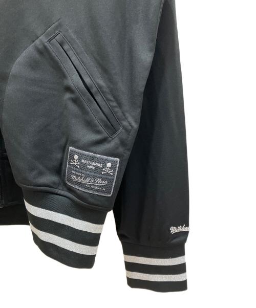 MITCHELL & NESS（ミッチェルアンドネス）MITCHELL & NESS (ミッチェルアンドネス) Mastermind WORLD (マスターマインド ワールド) ブルゾン ブラック サイズ:XLの古着・服飾アイテム