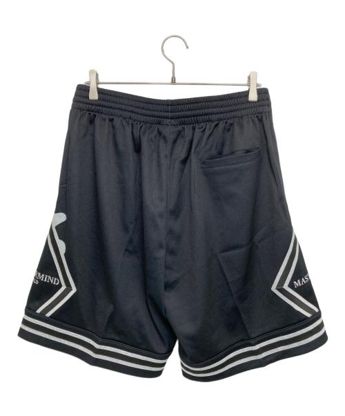 MITCHELL & NESS（ミッチェルアンドネス）MITCHELL & NESS (ミッチェルアンドネス) Mastermind JAPAN (マスターマインド ジャパン) ハーフパンツ ブラック サイズ:Lの古着・服飾アイテム