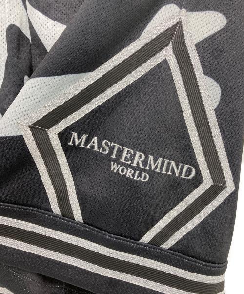 MITCHELL & NESS（ミッチェルアンドネス）MITCHELL & NESS (ミッチェルアンドネス) Mastermind JAPAN (マスターマインド ジャパン) ハーフパンツ ブラック サイズ:Lの古着・服飾アイテム