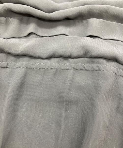 tricot COMME des GARCONS（トリココムデギャルソン）tricot COMME des GARCONS (トリココムデギャルソン) フリル ティアード ロングワンピース ブラック サイズ:Mの古着・服飾アイテム