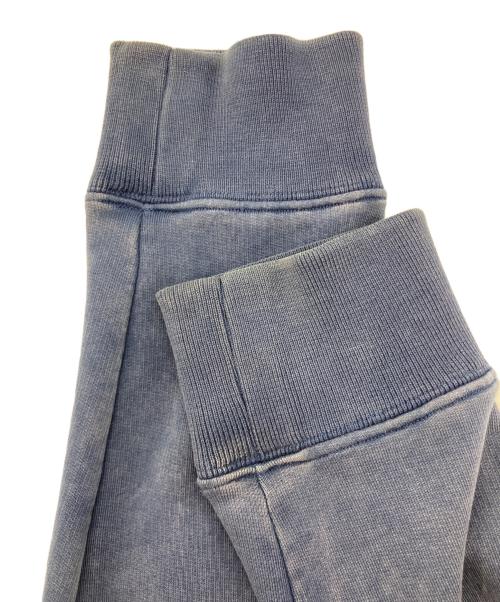 OFFWHITE（オフホワイト）OFFWHITE (オフホワイト) ダイアグマリアナ レイヤード スウェット プリント パーカー ネイビー サイズ:XLの古着・服飾アイテム