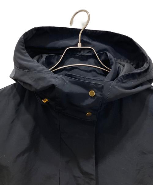 K.T KIYOKO TAKASE（ケーティー キヨコタカセ）K.T KIYOKO TAKASE (ケーティー キヨコタカセ) 2WAYコットンナイロングログラン アノラックブルゾン ネイビー サイズ:9の古着・服飾アイテム