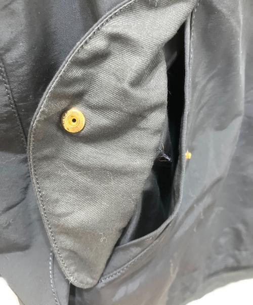 K.T KIYOKO TAKASE（ケーティー キヨコタカセ）K.T KIYOKO TAKASE (ケーティー キヨコタカセ) 2WAYコットンナイロングログラン アノラックブルゾン ネイビー サイズ:9の古着・服飾アイテム