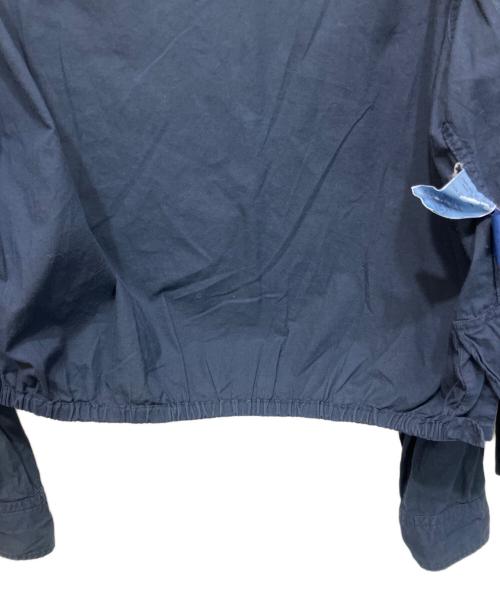 Yohji Yamamoto pour homme（ヨウジヤマモト プールオム）Yohji Yamamoto pour homme (ヨウジヤマモト プールオム) ジップアップシャツジャケット ネイビー サイズ:3の古着・服飾アイテム