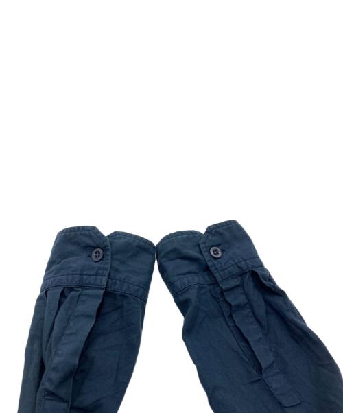 Yohji Yamamoto pour homme（ヨウジヤマモト プールオム）Yohji Yamamoto pour homme (ヨウジヤマモト プールオム) ジップアップシャツジャケット ネイビー サイズ:3の古着・服飾アイテム