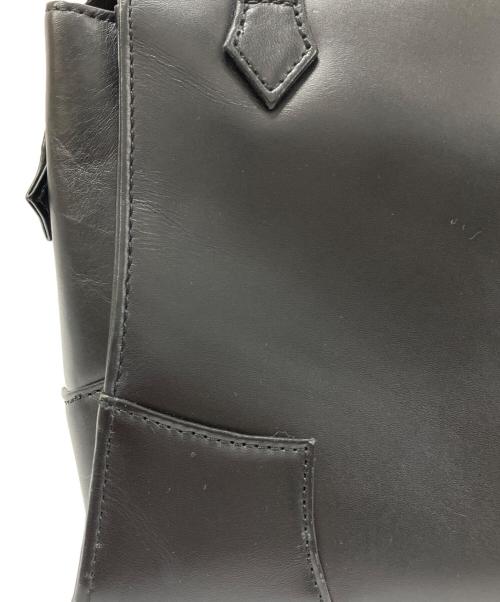 Vivienne Westwood（ヴィヴィアンウエストウッド）Vivienne Westwood (ヴィヴィアンウエストウッド) ゴールドオーブ ハンドバッグ ブラックの古着・服飾アイテム